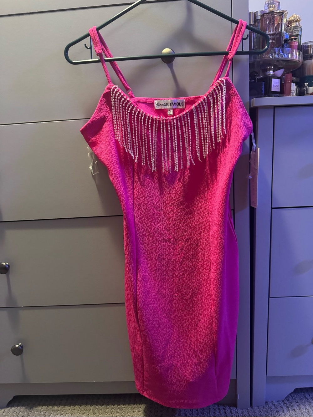 Spaghetti strap bodycon